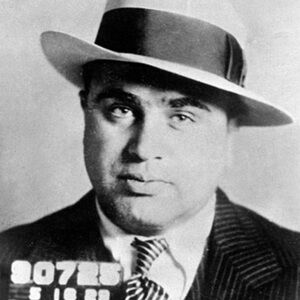 Al Capone Vintage Black and White Art PosterAprox Size 24x35 Inches